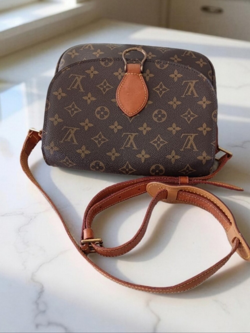 Louis Vuitton Saint Cloud GM Monogram Crossbody Vintage 1998 ✨ COA - Picture 15 of 16